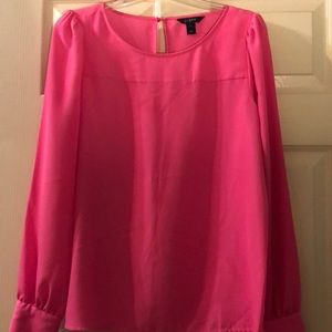 Hot pink J. Crew blouse!